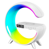 LED ambijentalna lampa sa Bluetooth zvučnikom i bežičnim punjenjem
