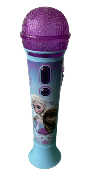 karaoke mikrofon, Frozen, dečija igračka, vokalno vežbanje, MP3 player, muzičke opcije.