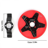 Set od dva nastavka glave  za TRIMER 150mm Dodaci za  uništavanje korova i obradu suve zemlje