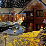 Solarna lampa baklja efekat plamena