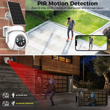 Solarna WIFI Kamera Za Video Nadzor 4MP