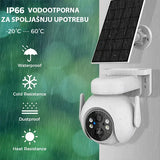 Solarna WIFI Kamera Za Video Nadzor 4MP