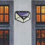 Solarni reflektor sa senzorom 100 led dioda