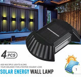 Solarna led dekorativna zidna lampa