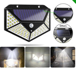 Solarni reflektor sa senzorom LED svetla za dvorište Solarni reflektor sa 100 dioda Spoljna solarna svetiljka Senzorsko osvetljenje za dvorište Ekološki solarni reflektor Samopunjujući solarni reflektor Osvetljenje na solarni pogon Solarna bezbednosna svetlost Dvorišna svetla sa detektorom pokreta