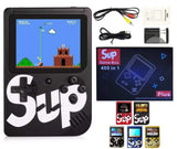 "Super GAME BOX igrice 400 in 1" "Rucna konzola sa punjivom baterijom" "Konzola za decu i odrasle" "Retro video igre u jednom uređaju" "USB kabal za povezivanje na TV