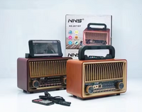 Tranzistor Radio NNS 2071BT - Bluetooth Retro Tranzistor Radio Ovaj prenosni radio spaja prelep retro dizajn sa modernim funkcijama, pružajući visokokvalitetan zvuk i praktičnost za ljubitelje vintage stila.