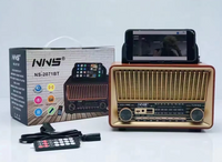 Tranzistor Radio NNS 2071BT - Bluetooth Retro Tranzistor Radio Ovaj prenosni radio spaja prelep retro dizajn sa modernim funkcijama, pružajući visokokvalitetan zvuk i praktičnost za ljubitelje vintage stila.