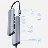 USB-C Hub 7-u-1 adapter sa 4K HDMI, USB 3.0 i PD punjenjem
