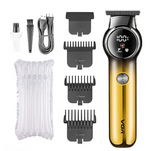 VGR V-989 Pro Punjiva Električna Bežična Mašinica za Šišanje sa Digitalnim Displejom