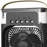 Prenosni rashladni ventilator sa ovlaživanjem i LED osvetljenjem