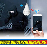 Panoramska 360 WIFI kamera u sijalici