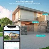 Wifi kamera za nadzor sa dvostrukim sočivom