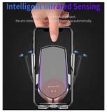 Bežični punjač i auto držač za mobilni telefon