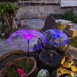 Solarne baštenske lampe meduze