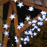 Zvezdice solarne sijalice – BELA