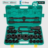 Profesionalni set velikih nasadnih ključeva 21–65 mm