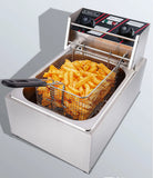 električna friteza prikaz pripreme pomfrita