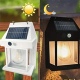 Solarna lampa za dvorište fenjer