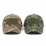Taktičke kape Digital Camo - set od dve kape sa velcro panelima za personalizaciju i identifikacione oznake