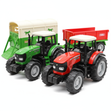 Set Farmerskih Traktora sa Prikolicama 5 Delova - Detalji