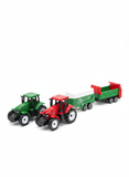 Set Farmerskih Traktora sa Prikolicama 5 Delova