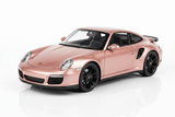 Porsche 911 Turbo Maketa Roze Gold - Prednji Pogled