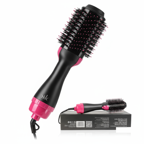 Cetka Fen za Kosu - Rotaciona Cetka za Feniranje i Oblikovanje Pod Uglom