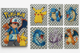Pokemon Holografske Karte Šahovski Uzorak