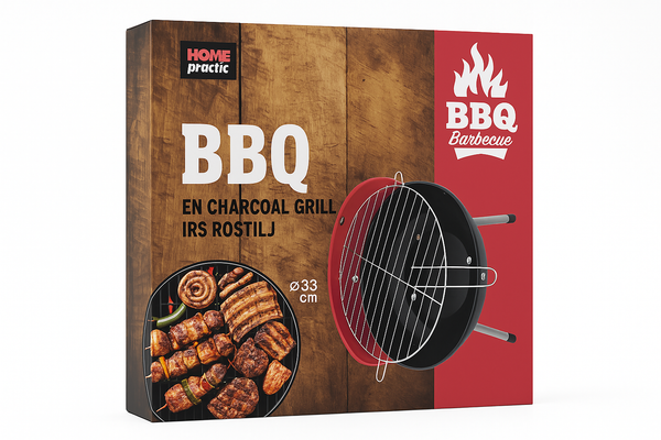 BBQ roštilj sa pakovanjem