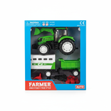 Set Farmerskih Traktora sa Prikolicama 5 Delova