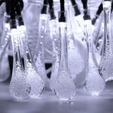 Kapljice solarne sijalice – BELA