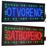 LED reklama OTVORENO/ZATVORENO