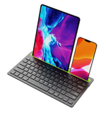 Bluetooth Bežična Tastatura sa Slotom za Telefon – Energetski Efikasna i Kompatibilna sa Android, iOS i Windows Sistemima