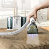 Električni parni čistač i usisivač za podove i tepihe – ručni paročistač 400 W, kapacitet 1.8 L
