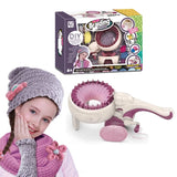 Mašina za Pletenje za Decu – DIY Quick Knit Loom Kreativni Set