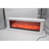 Dekorativni LED kamin sa 3D efektom plamena – moderna božićna i kućna dekoracija