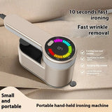 Prenosiva ručna parna pegla za odeću – 1200 W, rezervoar 120 mL, LCD displej