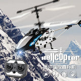 RC Helikopter na daljinski 3.5 Kanala sa Svetlom – Metalni Helikopter na Daljinsko Upravljanje za Decu