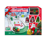 Električni Božićni Voz na Šinama – B/O Christmas Train Set (Rail Car Toy)
