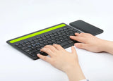 Bluetooth Bežična Tastatura sa Slotom za Telefon – Energetski Efikasna i Kompatibilna sa Android, iOS i Windows Sistemima