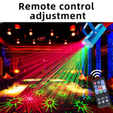 LED Disco Laser Projektor sa Daljinskim Upravljanjem – 16 RGB Šara za Savršenu Zabavu
