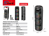 Prenosivi Bluetooth zvučnik sa RGB osvetljenjem i mikrofonom