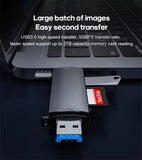6 u 1 OTG čitač kartica – USB 3.0 i Type-C adapter za memorijske kartice