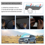Suncobran za auto – Preklopiva UV zaštita i termo reflektujuća zavesa za vetrobran
