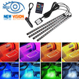 LED ambijentalna traka za auto – RGB svetlo sa glasovnom kontrolom i USB napajanjem