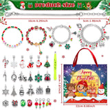 Božićni advent narukvica set – 24 praznična iznenađenja
