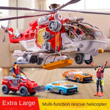 Višenamenska Edukativna Igračka – Helikopter i Vatrogasno Vozilo Kvad za Decu