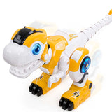 Inteligentni robot dinosaurus – daljinski upravljani T-Rex sa hodanjem, svetlima, zvukom i prskanjem