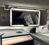LED ogledalo za auto s vizirskim držačem – šminkersko ogledalo sa 3 režima svetla, punjivo USB-om